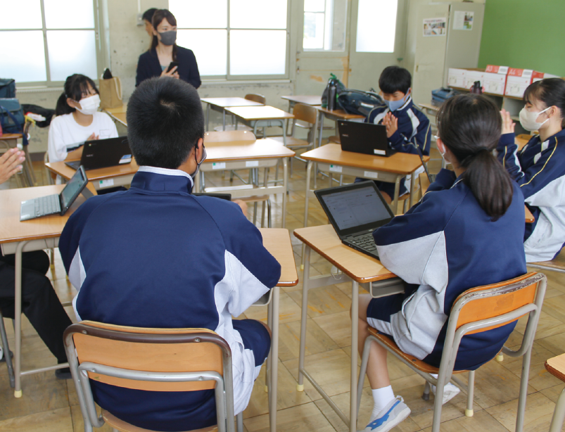 ■学校生活をより良くするために、自主的に企画を立案・実施