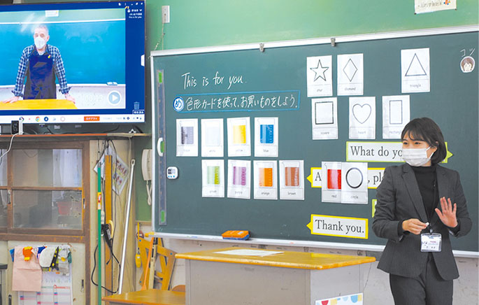 各学年の授業の様子